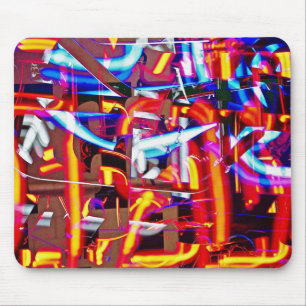 shattered lights mouse pad