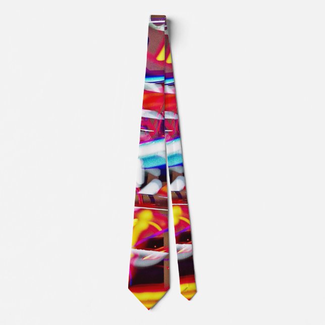 shattered lights tie (Front)
