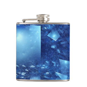 Shattered Mirrors Hip Flask