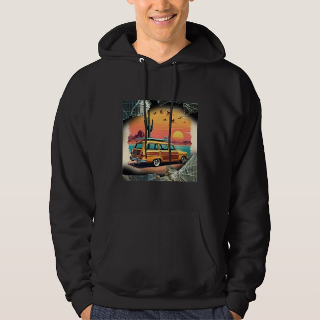 Shattered Oasis" Hoodie (Front)