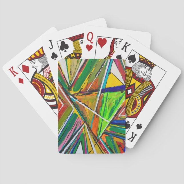 Shattered Playing Cards (Back)