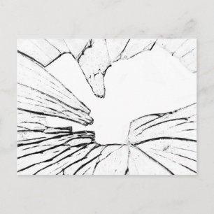 shattered postcard