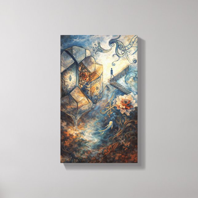 Shattered Realities Canvas Print (Front)