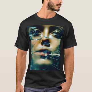 "Shattered Reflections: Double Exposure Men's T-Sh T-Shirt