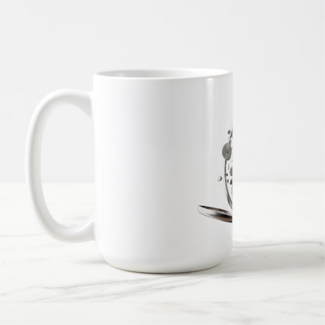 Shattered Time Coffee Mug (Left)