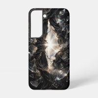 Shattered Veil of Light - Black Gold Luxury
