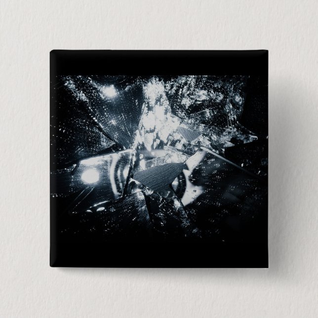 Shattersphere 15 Cm Square Badge (Front)