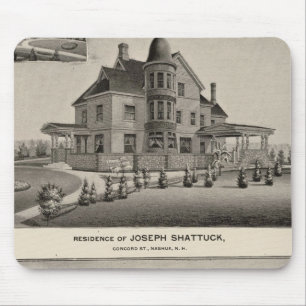 Shattuck residence, McLane Mills Mouse Pad