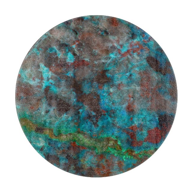 Shattuckite Cutting Board (Front)