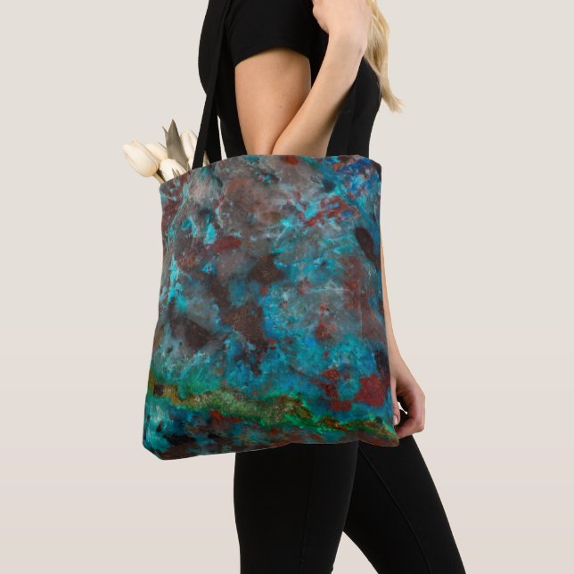 Shattuckite Tote Bag (Close Up)