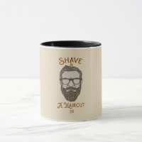 Shave & A Haircut Retro Barber Shop Graphic Type