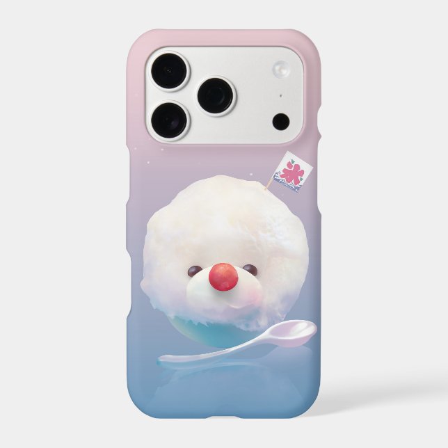 Shaved Ice Pup: Smiling Bichon Summer Dessert (Back)