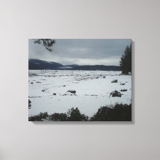 Shaver Lake Californina Canvas Print (Front)