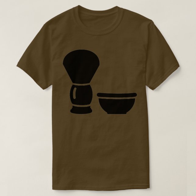 Shaving brush T-Shirt (Design Front)