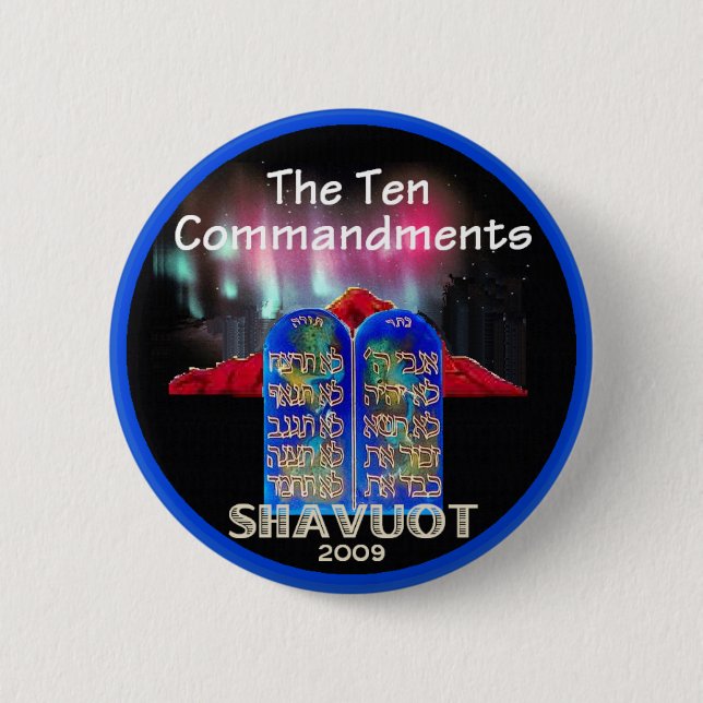 SHAVUOT Button (Front)