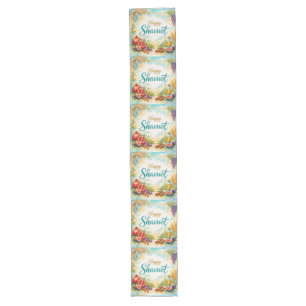Shavuot Gift, Feast of Weeks, Jewish Holiday  Long Table Runner