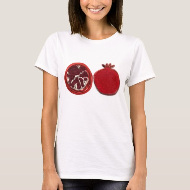 Shavuot sparkly pomegranates T-Shirt (Front)