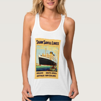 Shaw Savill Line Singlet