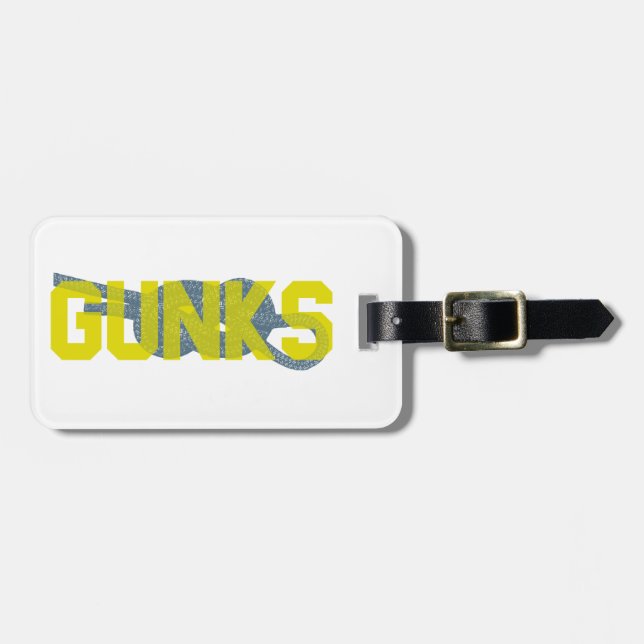 Shawagunks Climbing Luggage Tag (Front Horizontal)