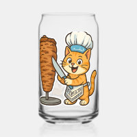Shawarma Cat Chef Sticker
