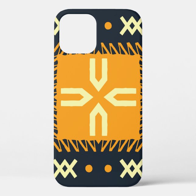 Shawl Design: Indian Batik Square. Case-Mate iPhone Case (Back)