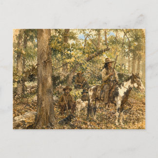 Shawnee braves. postcard