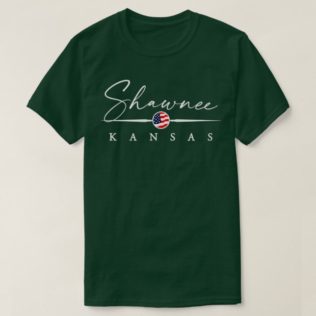 Shawnee Kansas  T-Shirt (Design Front)