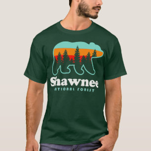Shawnee National Forest Camping Waterfalls Illinoi T-Shirt