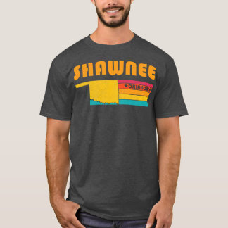 Shawnee Oklahoma Vintage Distressed Souvenir T-Shirt