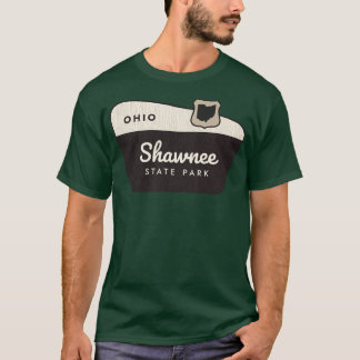 Shawnee State Park Ohio Welcome Sign T-Shirt