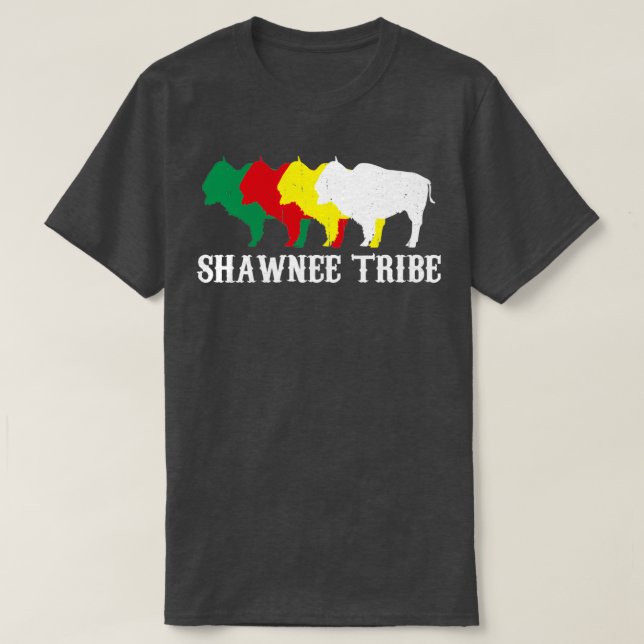 Shawnee Tribe Native American Indians  T-Shirt (Design Front)