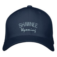 Shawnee Wyoming Embroidered Hat