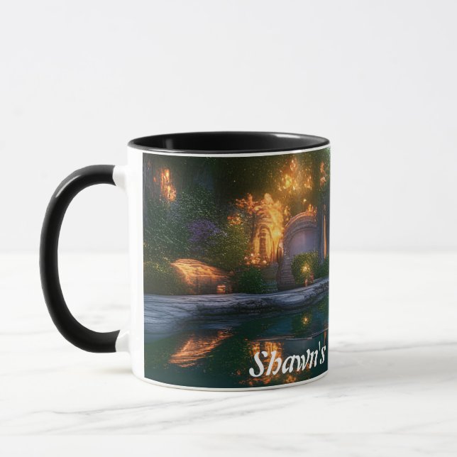 Shawn's Morning Tea Personalised Customisable Mug (Left)