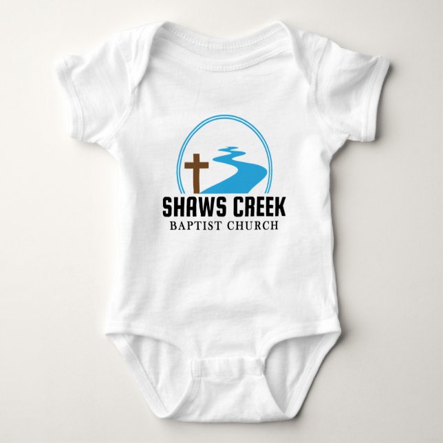 Shaw's Creek Baby One Piece  Baby Bodysuit (Front)