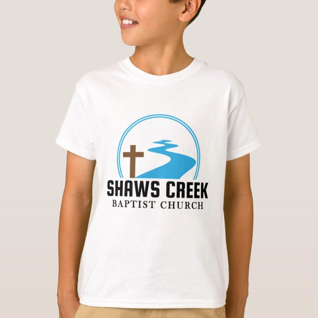 Shaw's Creek Kids T Shirt (Front)