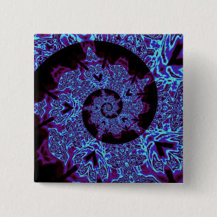 Shay 15 Cm Square Badge