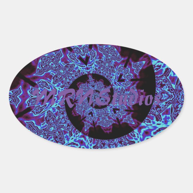 Shay Oval Sticker (Front)