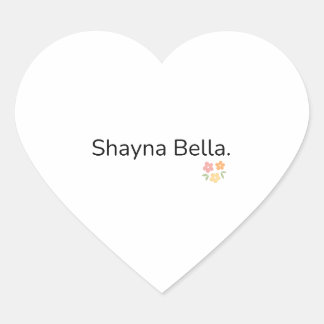 Shayna Bella Sticker