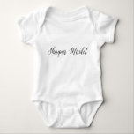 Shayna Maidel Jewish Baby Girl Baby Bodysuit<br><div class="desc">Celebrate your new arrival's Jewish roots!</div>