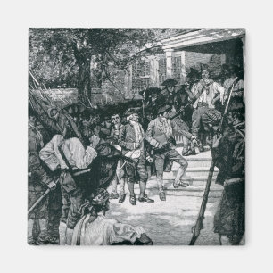 Shays's Mob in Possession of a Courthouse Magnet