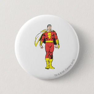 SHAZAM 6 CM ROUND BADGE