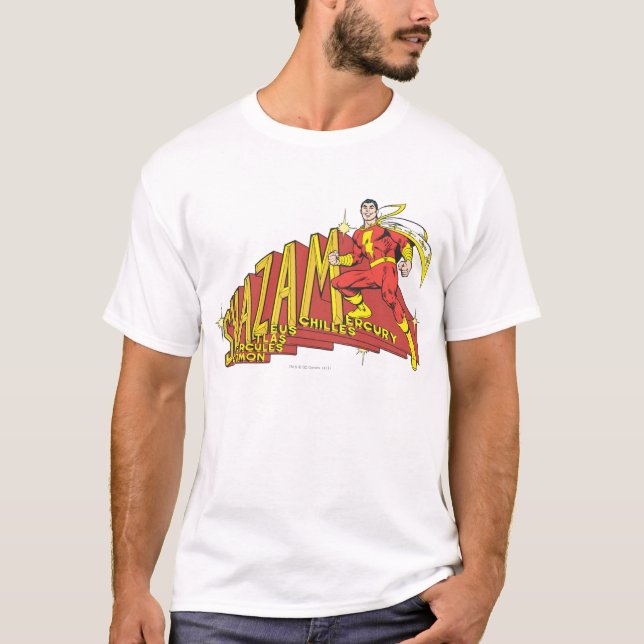 Shazam Acronym T-Shirt (Front)