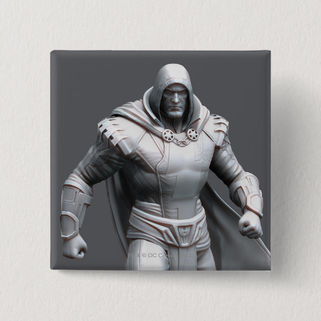 Shazam Alternate 15 Cm Square Badge (Front)