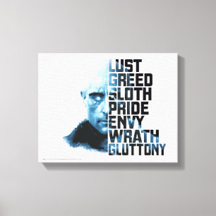 SHAZAM!   Dr. Sivana Seven Deadly Sins Graphic Canvas Print