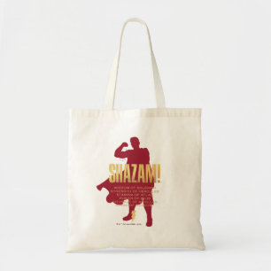 SHAZAM! Fury of the Gods Flexing Silhouette Tote Bag