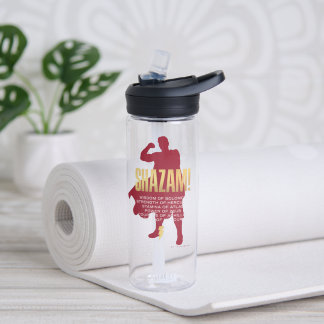 SHAZAM! Fury of the Gods | Flexing Silhouette Water Bottle