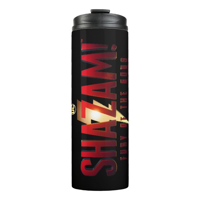 SHAZAM! Fury of the Gods | Fury of the Gods Logo Thermal Tumbler (Front)
