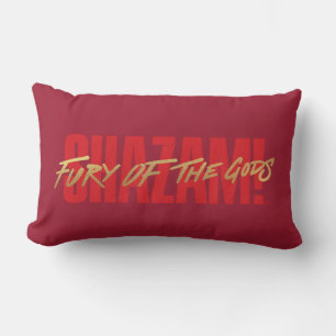 SHAZAM! Fury of the Gods Golden Marker Logo Lumbar Cushion