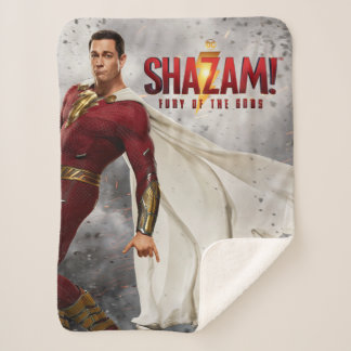 SHAZAM! Fury of the Gods | Hang Loose Movie Poster Sherpa Blanket