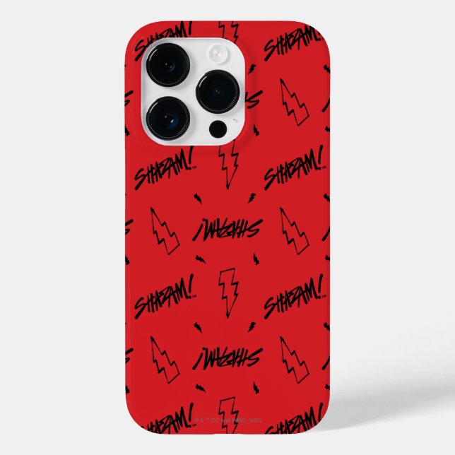 SHAZAM! Fury of the Gods | Marker Doodle Pattern Case-Mate iPhone Case (Back)